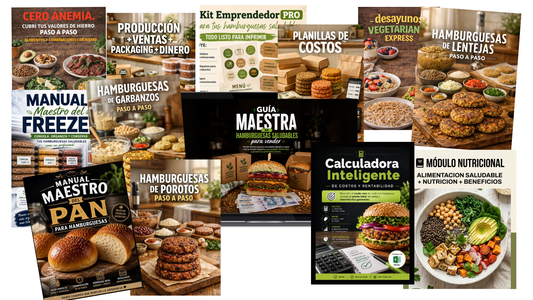 GUIA MAESTRA DE HAMBURGUESAS SALUDABLES